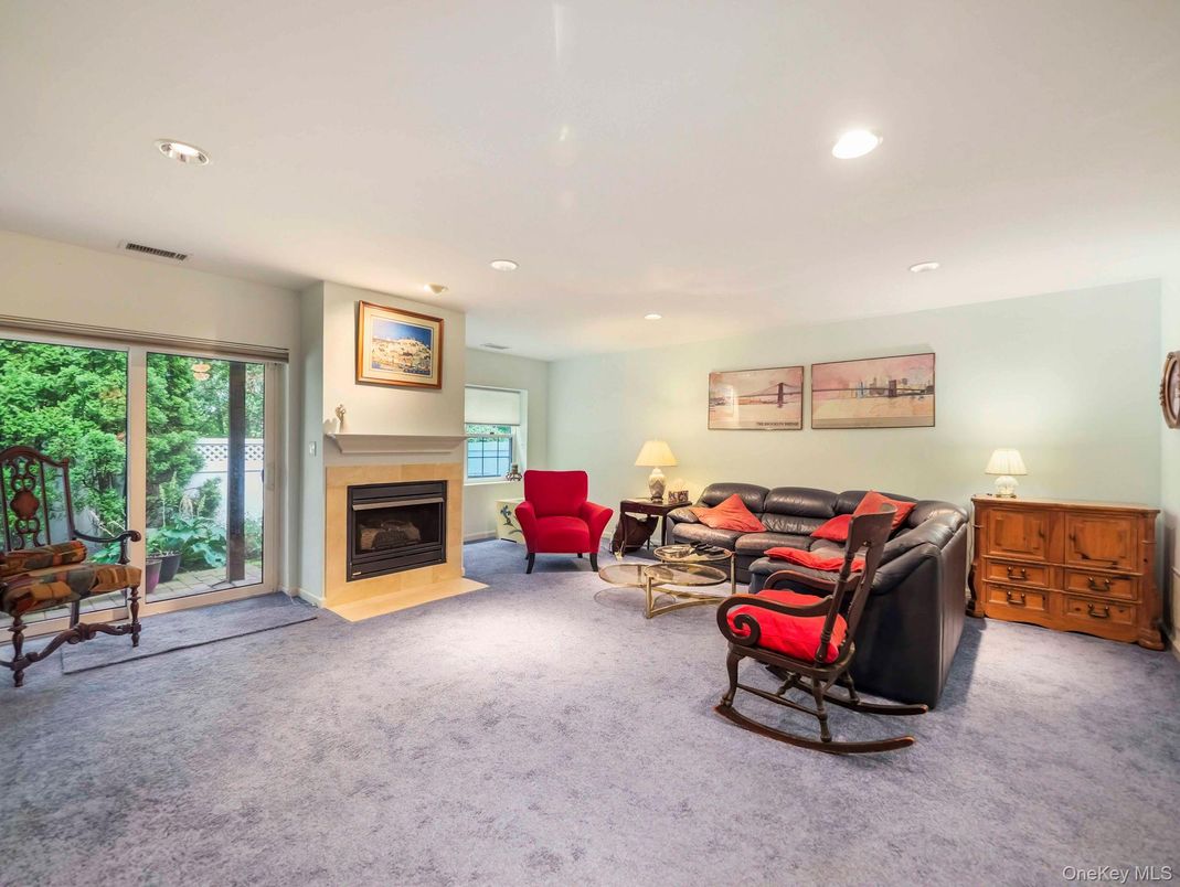 Fireplace, Interior, Living room, Recessed Lighting