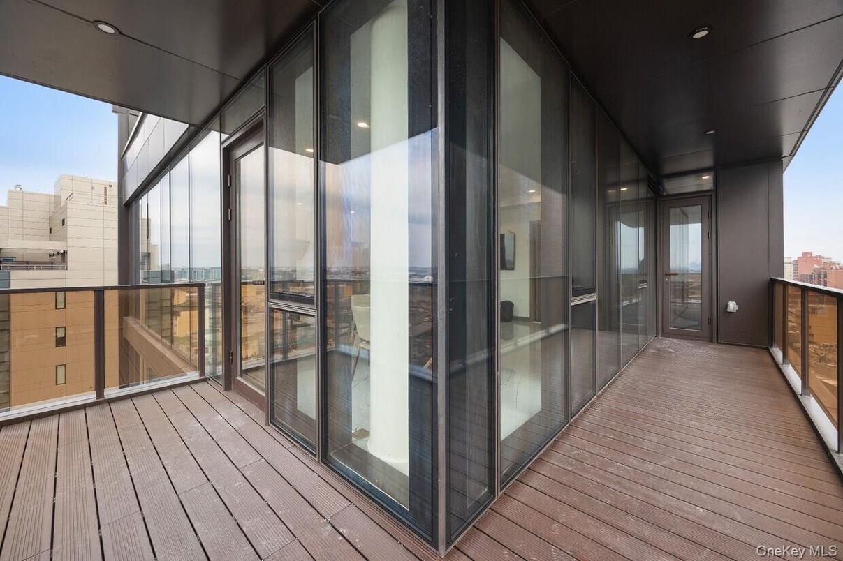 Exterior, Recessed Lighting, Wood Texture Flooring