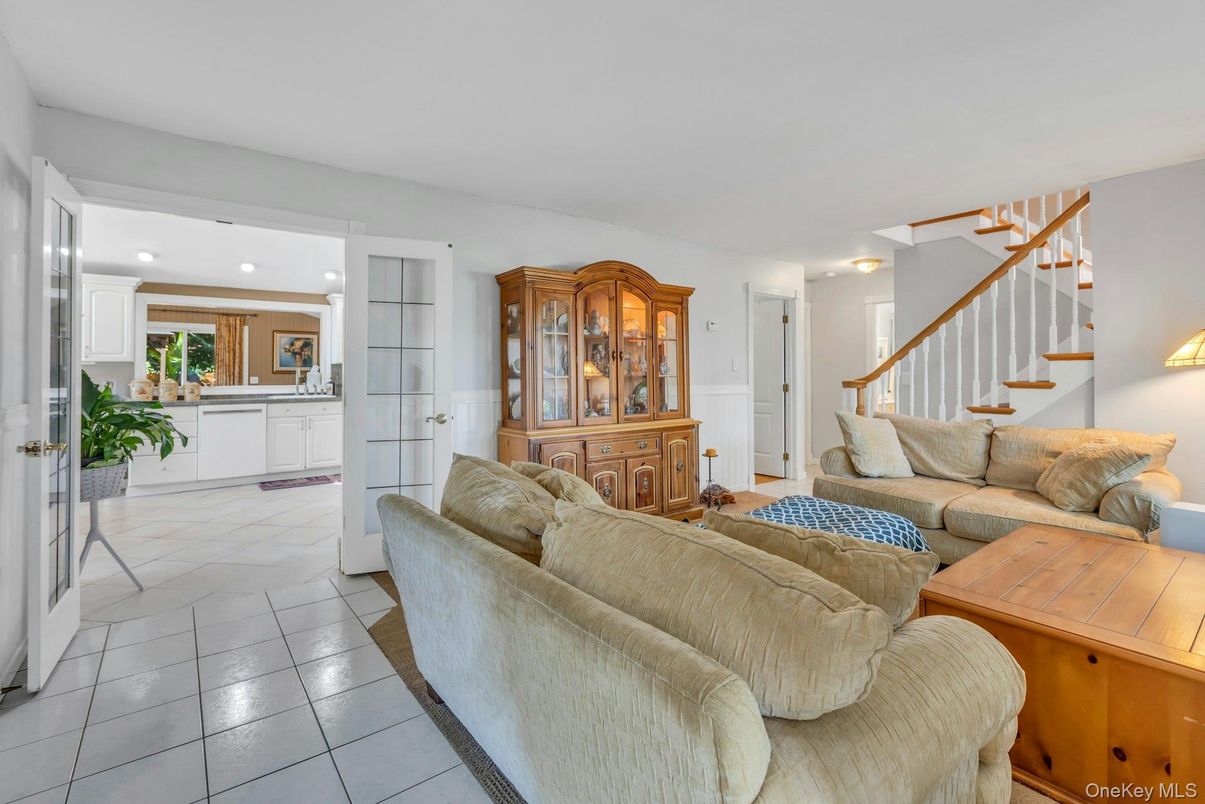 Interior, Kitchen, Living room, Recessed Lighting
