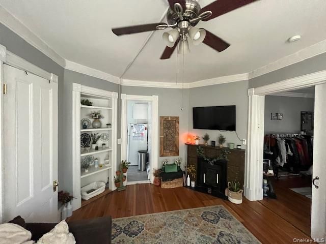 Fireplace, Interior, Wood Texture Flooring