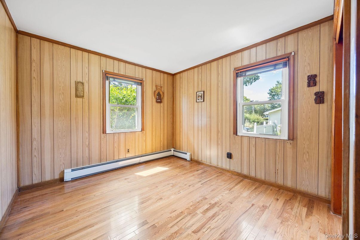 Empty room, Interior, Wood Texture Flooring, Wooden Walls
