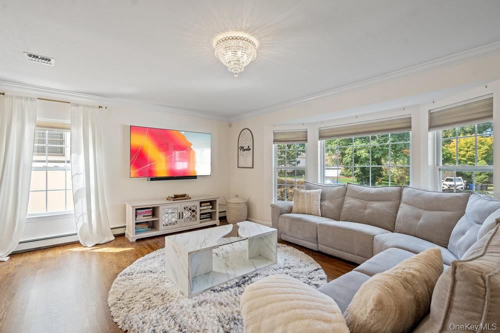 Chandelier, Interior, Living room, Wood Texture Flooring