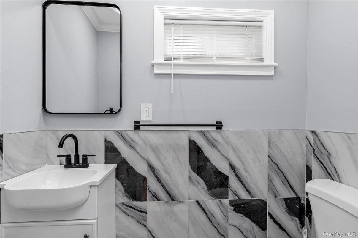 Bathroom, Interior, Marble Walls
