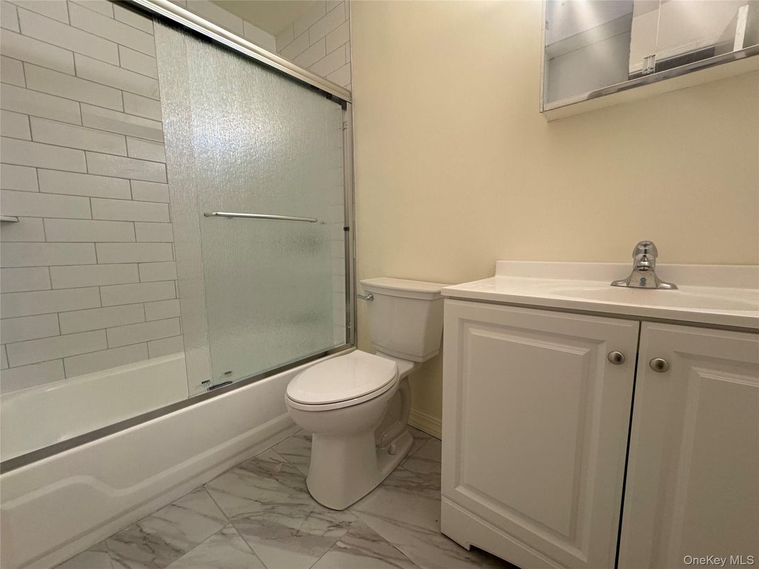Bathroom, Glass Shower, Interior, Marble