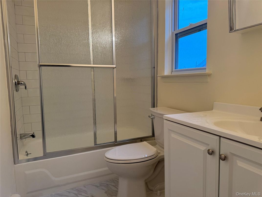 Bathroom, Glass Shower, Interior, Marble