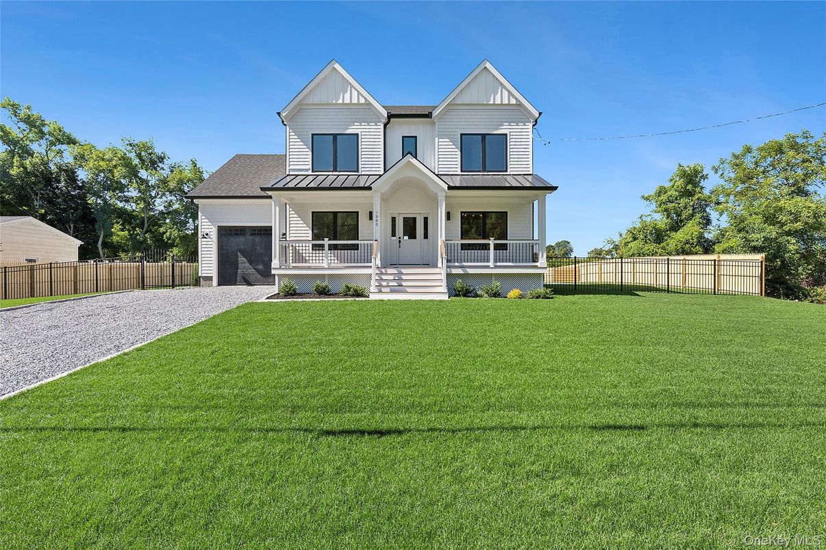 Attached, Backyard, Exterior, Facade, Farmhouse