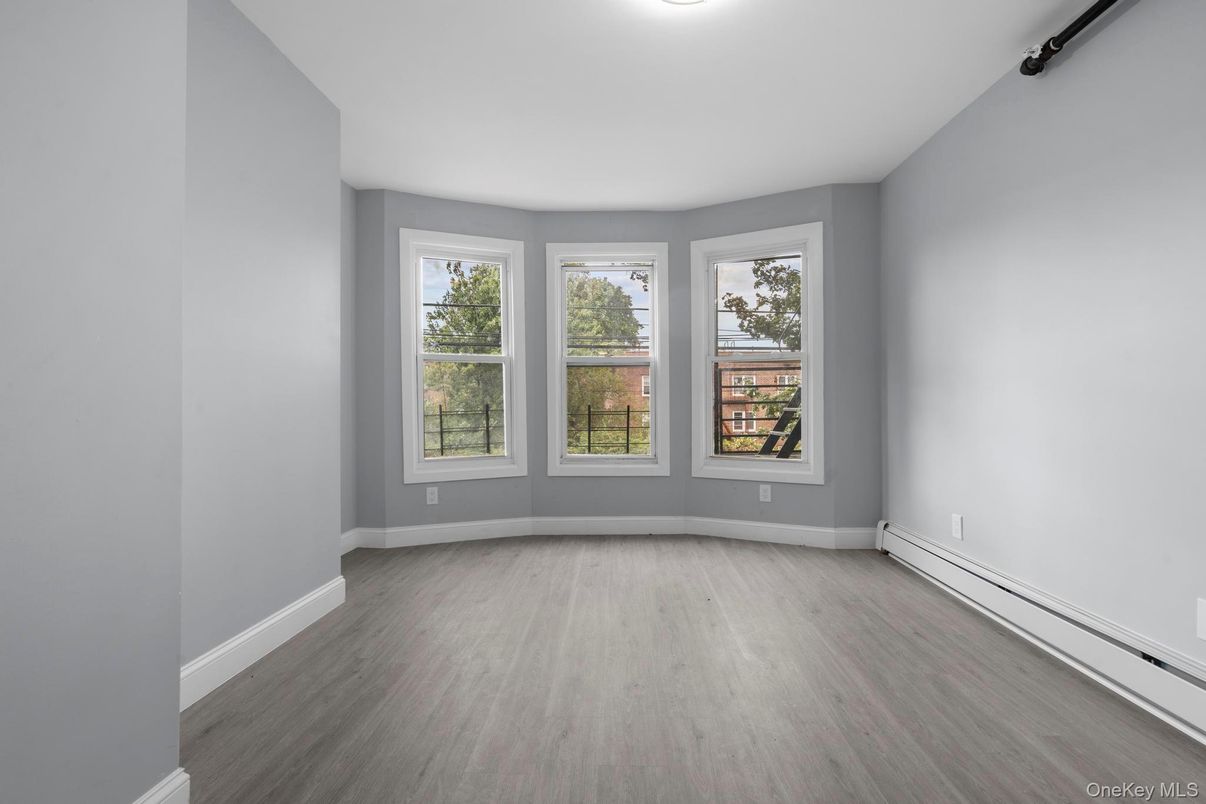 Empty room, Interior, Wood Texture Flooring