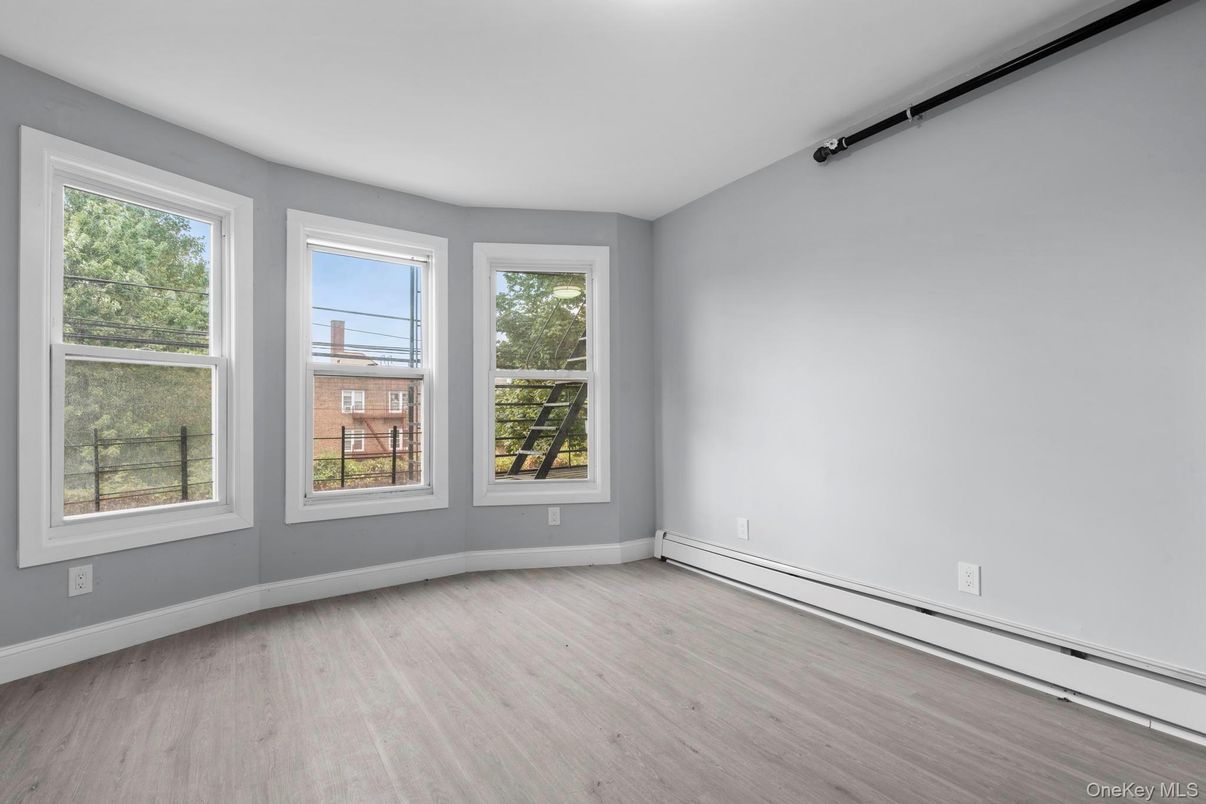 Empty room, Interior, Wood Texture Flooring