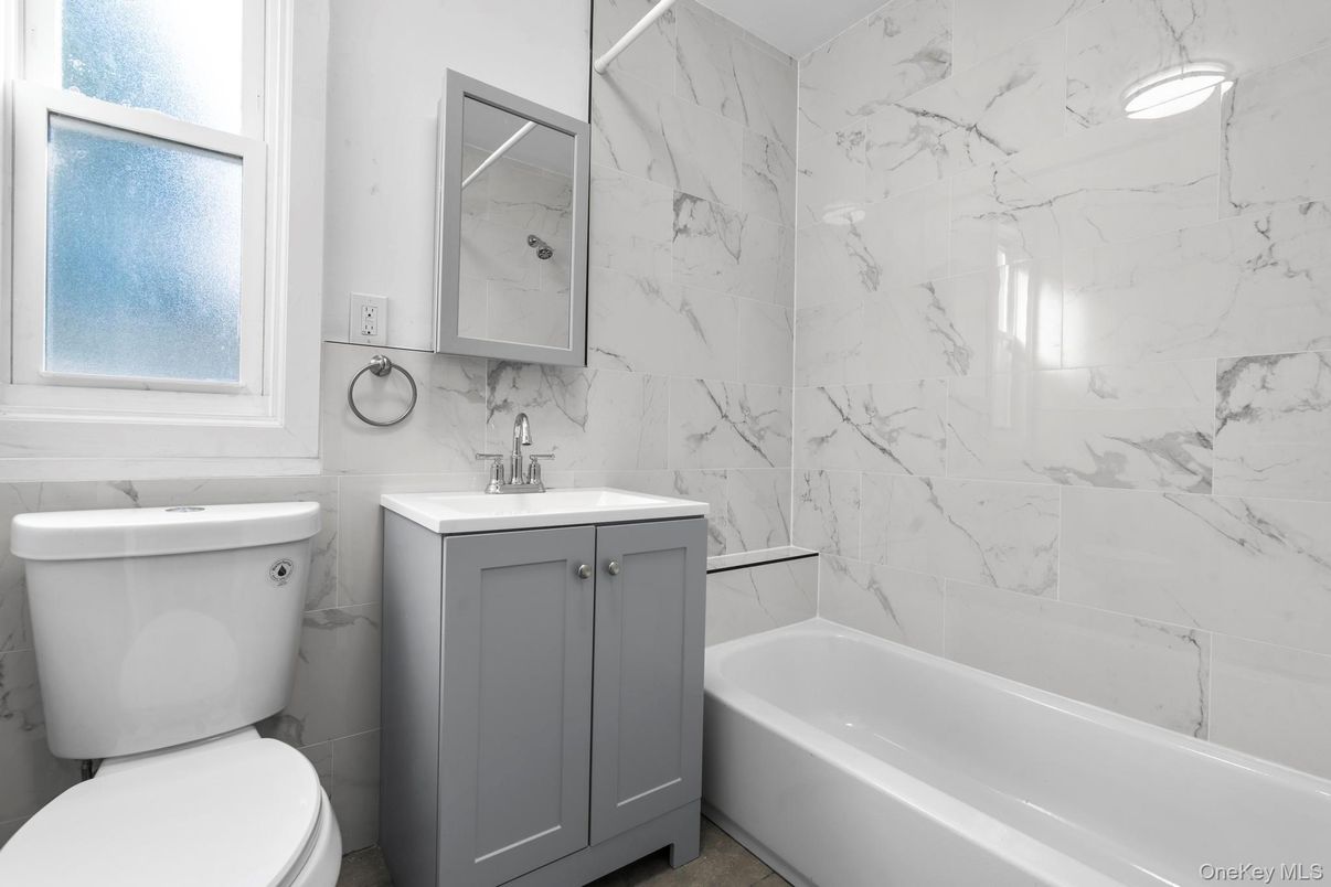 Bathroom, Interior, Marble Walls