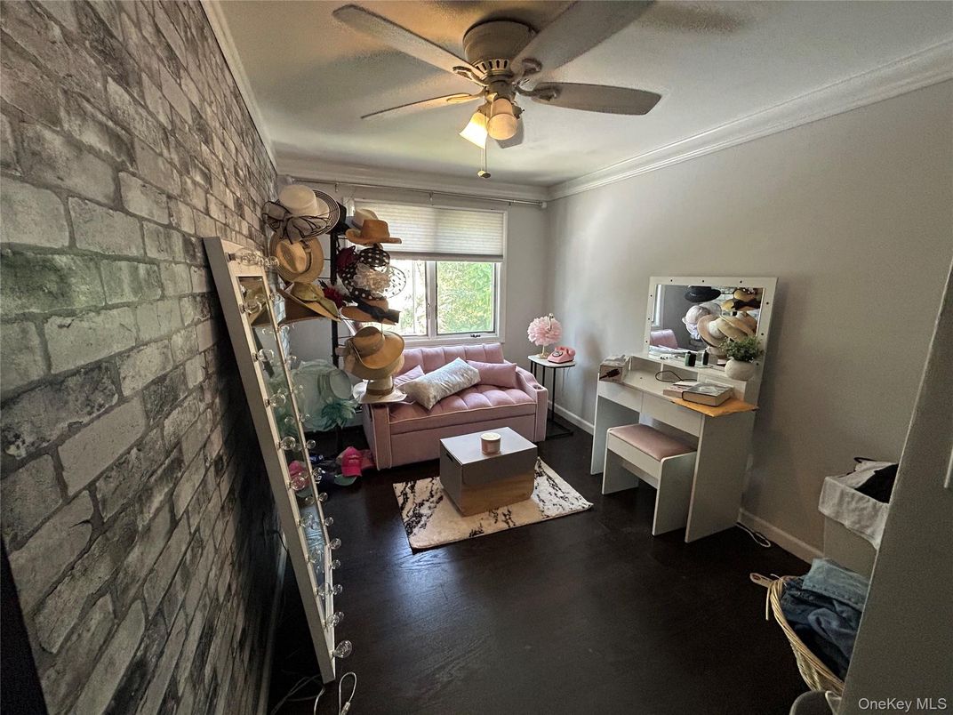 Interior, Living room, Stone Walls, Wood Texture Flooring