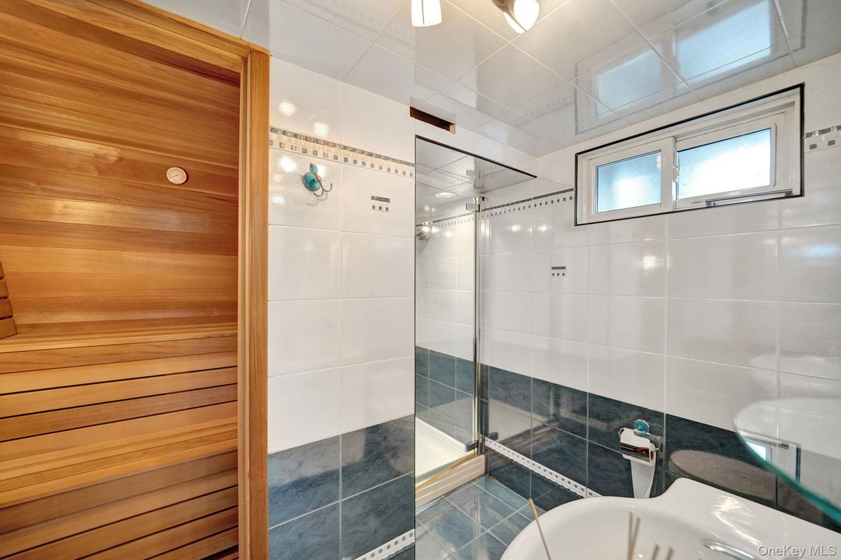 Bathroom, Glass Shower, Interior, Sauna Room