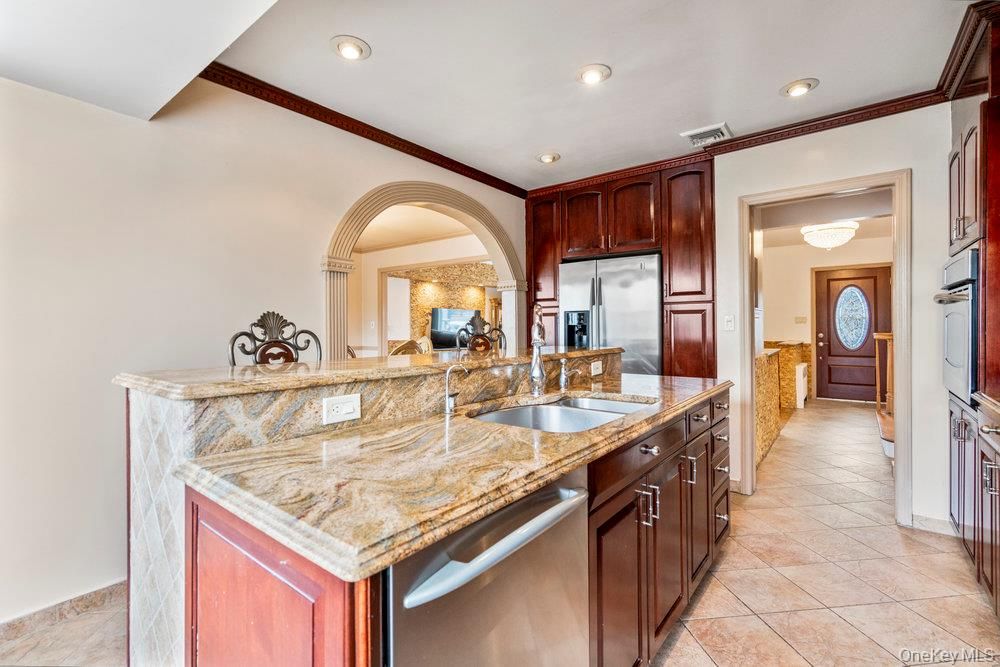 Interior, Kitchen, Recessed Lighting, Stainless Steel Appliances