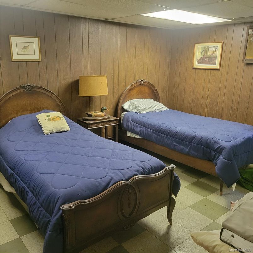 Bedroom, Interior, Wooden Walls