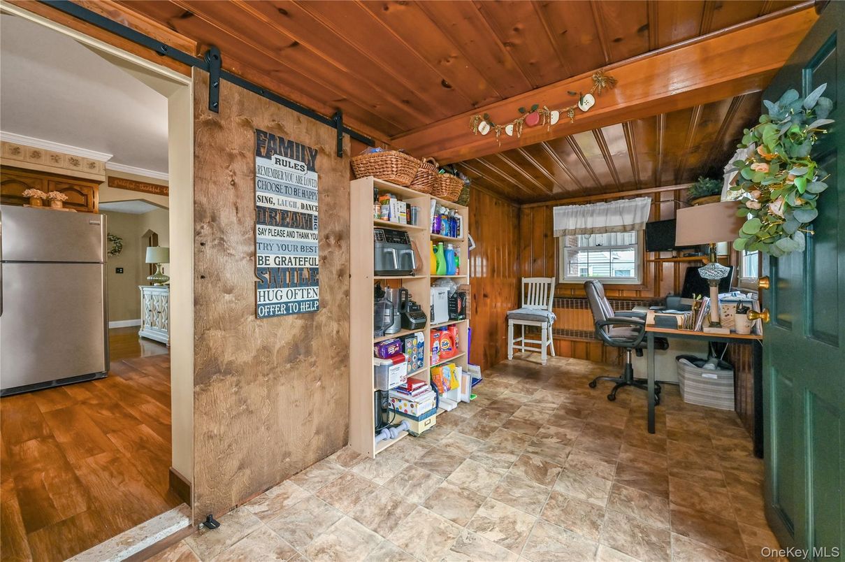 Home Office, Interior, Kitchen, Wooden Ceilings, Wood Texture Flooring, Wooden Walls
