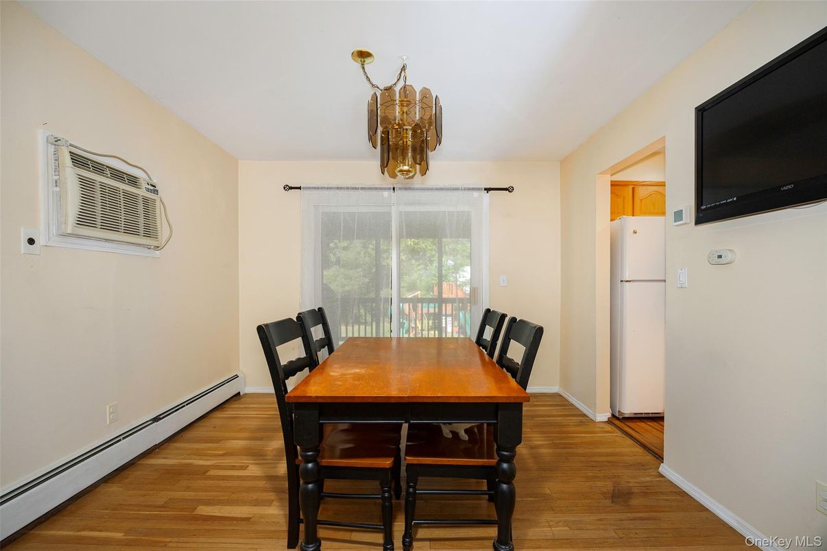 Dining room, Interior, Wood Texture Flooring