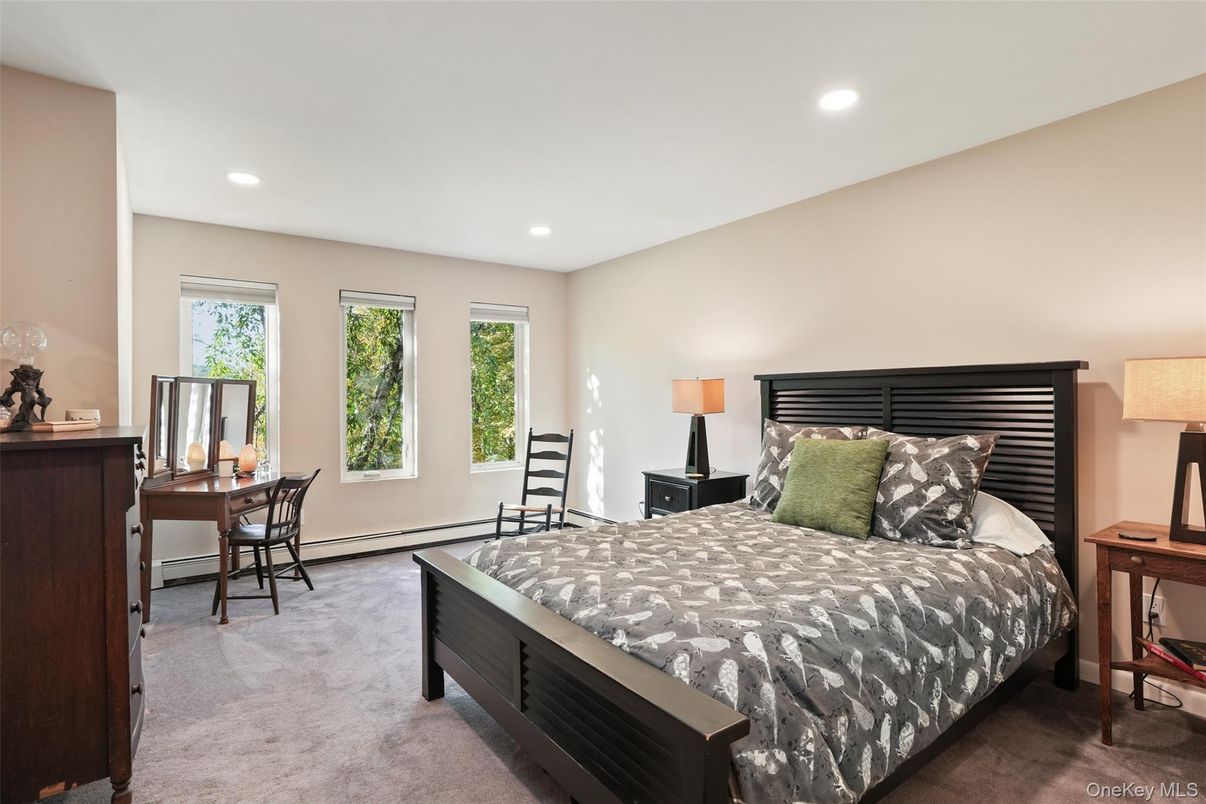 Bedroom, Home Office, Interior, Recessed Lighting