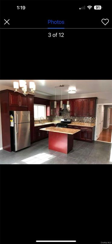 Interior, Kitchen, Pendant Lights, Stainless Steel Appliances