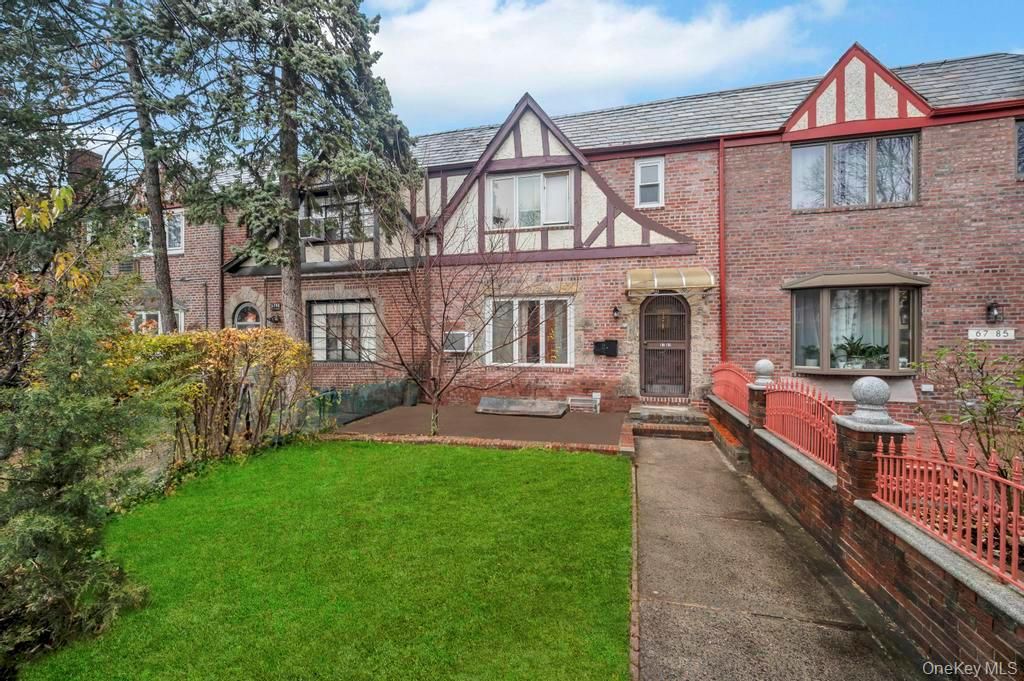 Backyard, Exterior, Facade, Brick Facade, Tudor Revival