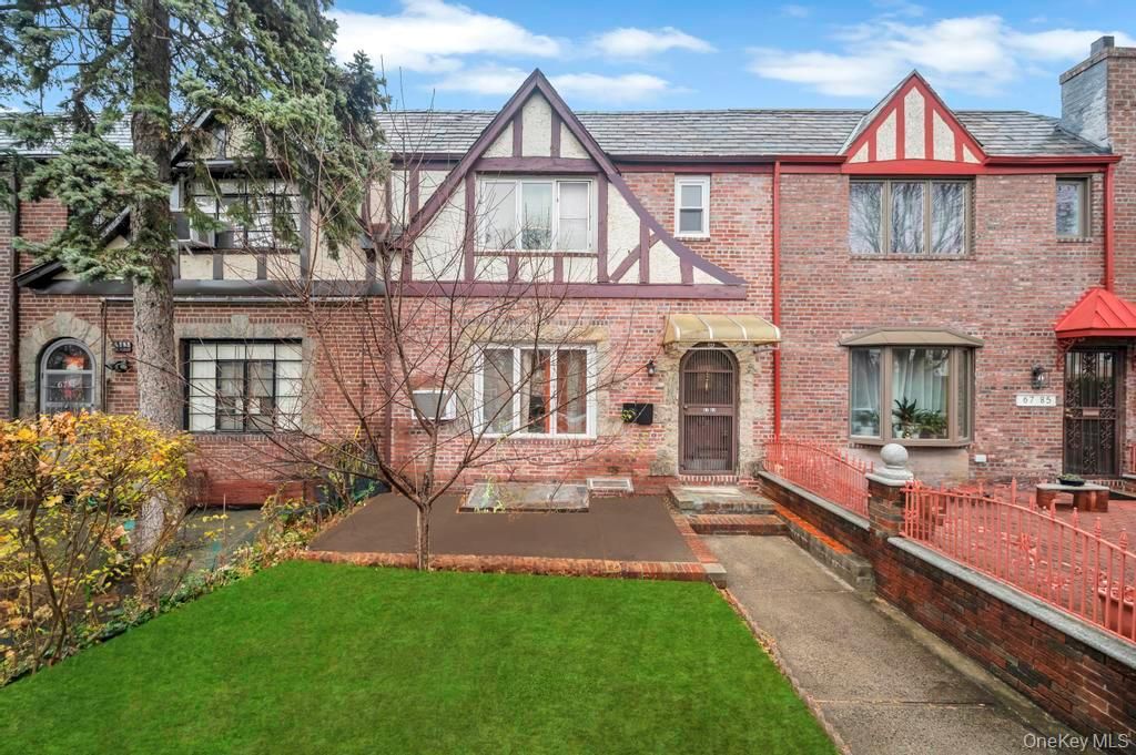Exterior, Facade, Brick Facade, Tudor Revival