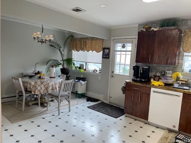 Chandelier, Dining room, Interior, Recessed Lighting