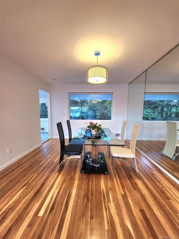 Dining room, Interior, Wood Texture Flooring