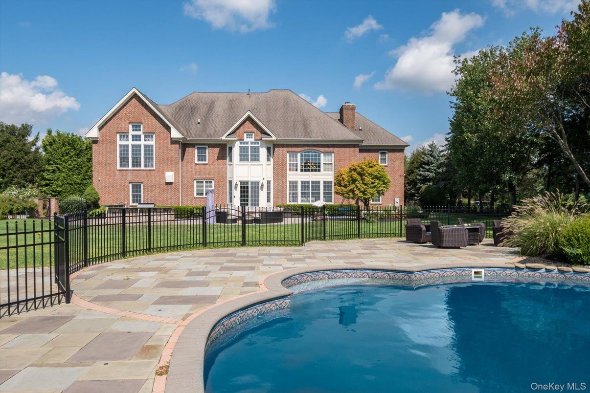 Exterior, Facade, Brick Facade, Pool, French Provincial