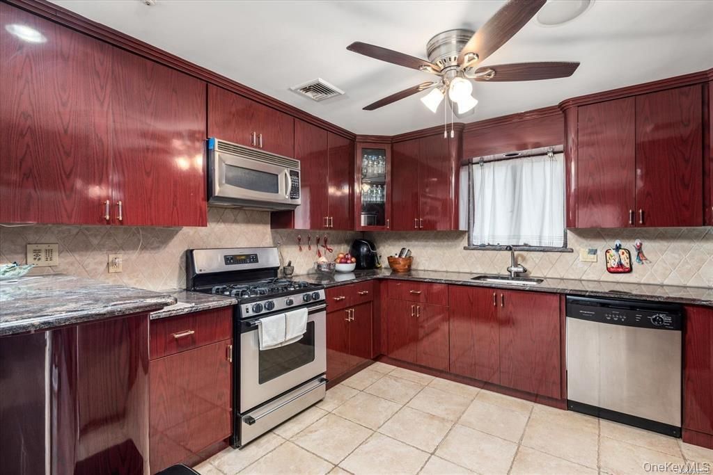Interior, Kitchen, Recessed Lighting, Stainless Steel Appliances
