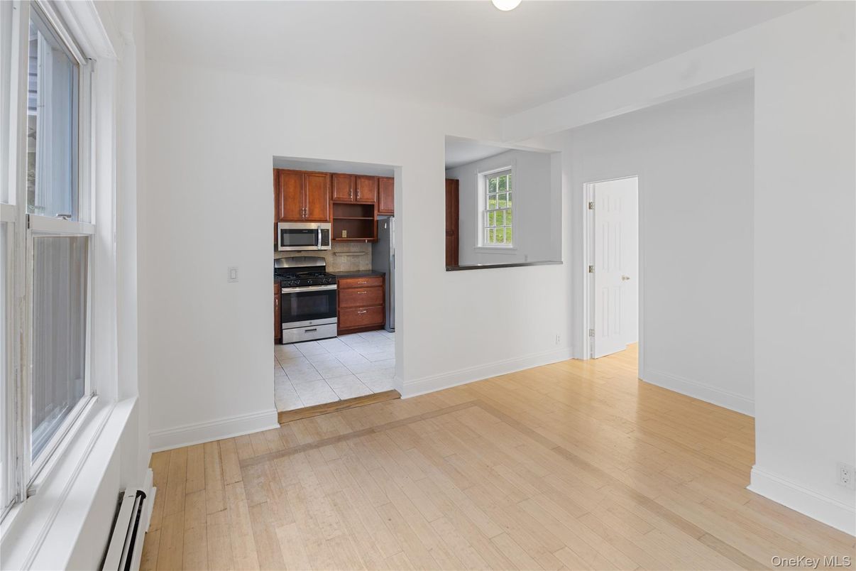 Empty room, Interior, Kitchen, Wood Texture Flooring