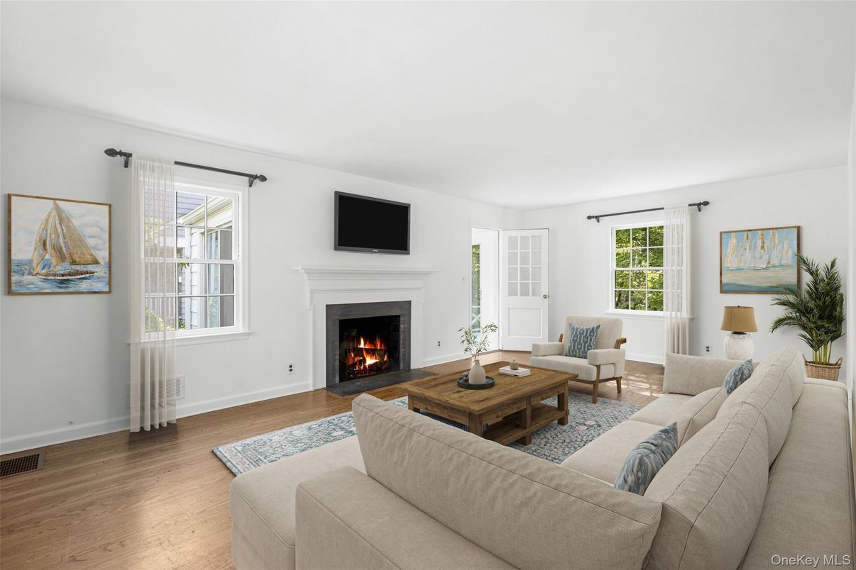 Fireplace, Interior, Living room, Wood Texture Flooring
