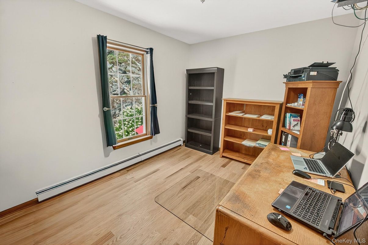 Home Office, Interior, Wood Texture Flooring
