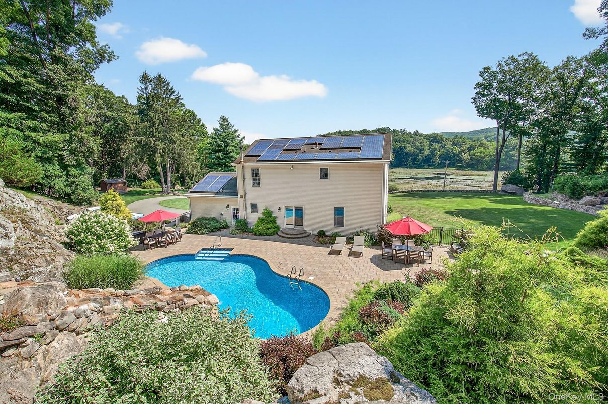 Backyard, Exterior, Pool, Solar Panels