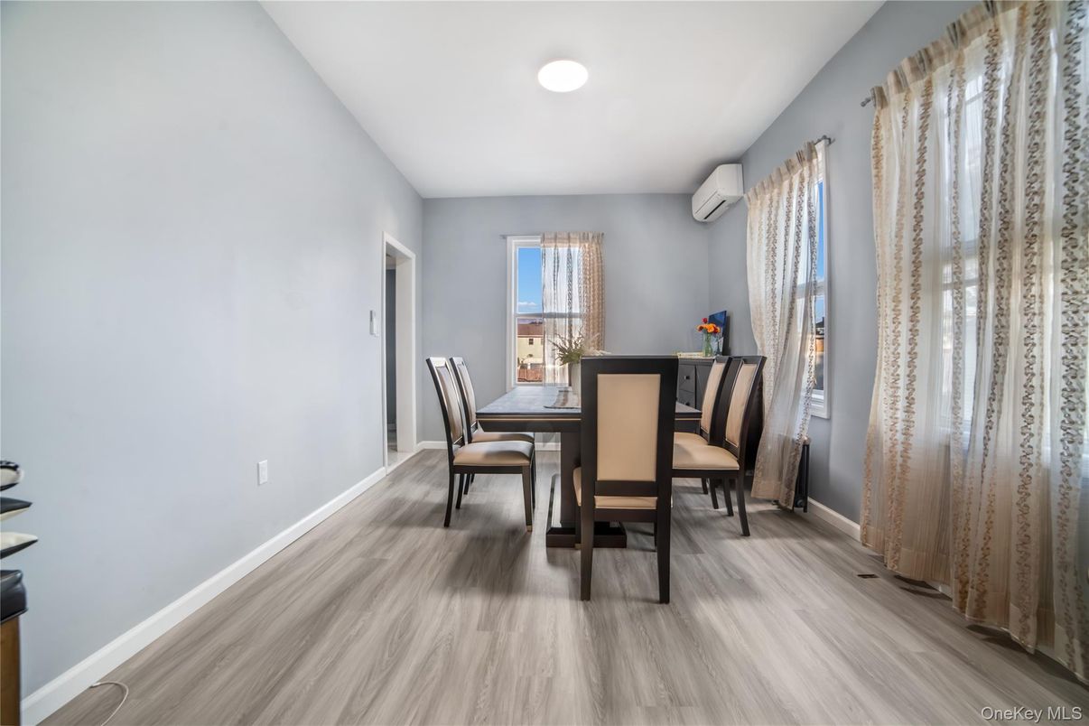 Dining room, Interior, Wood Texture Flooring