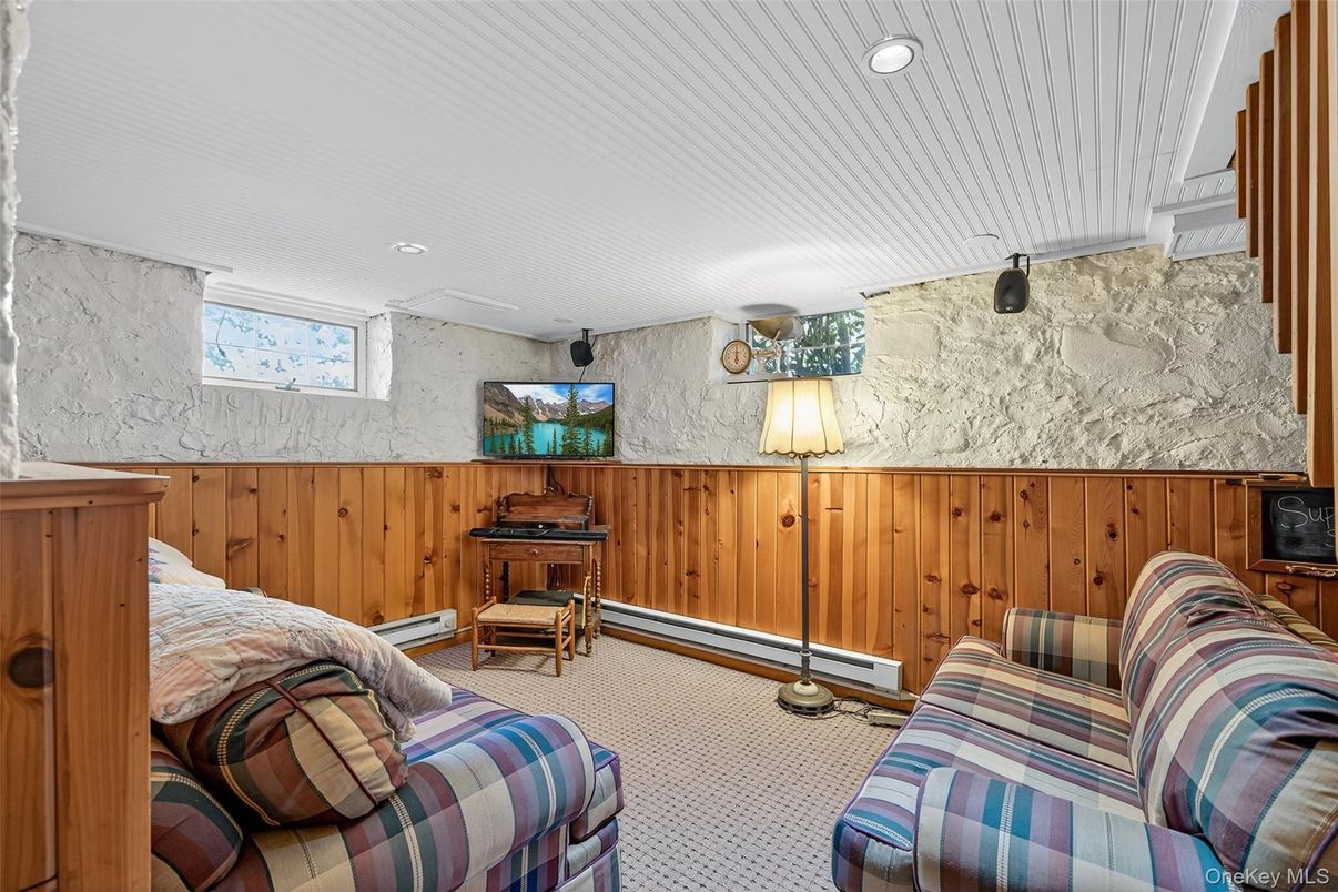 Interior, Recessed Lighting, Wooden Walls