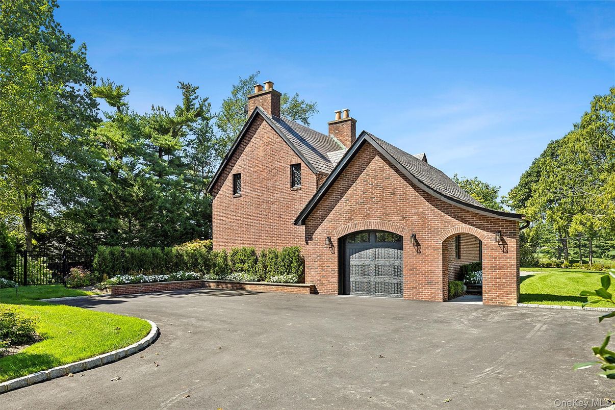 Exterior, Facade, Brick Facade, Tudor Revival