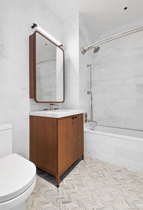 Bathroom, Interior, Marble Walls