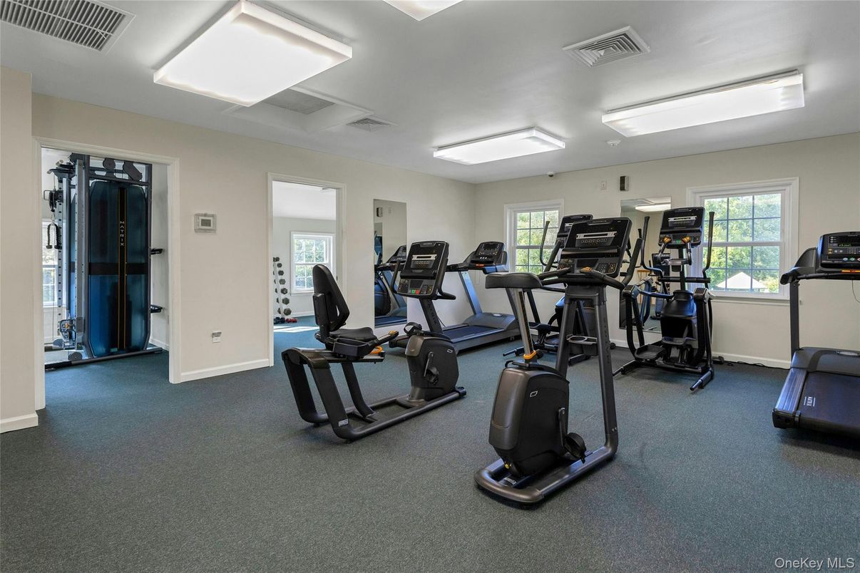 Fitness Equipment, Gym, Interior
