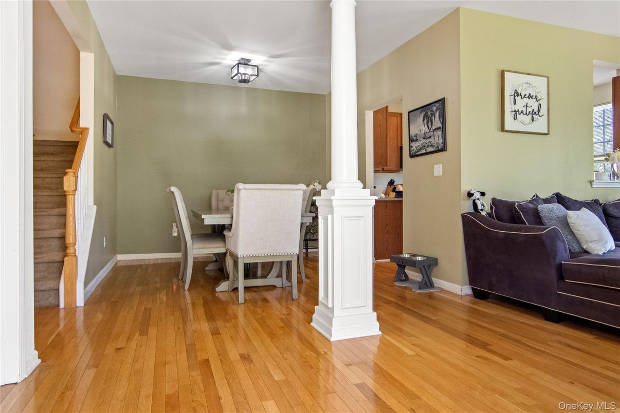 Dining room, Interior, Wood Texture Flooring