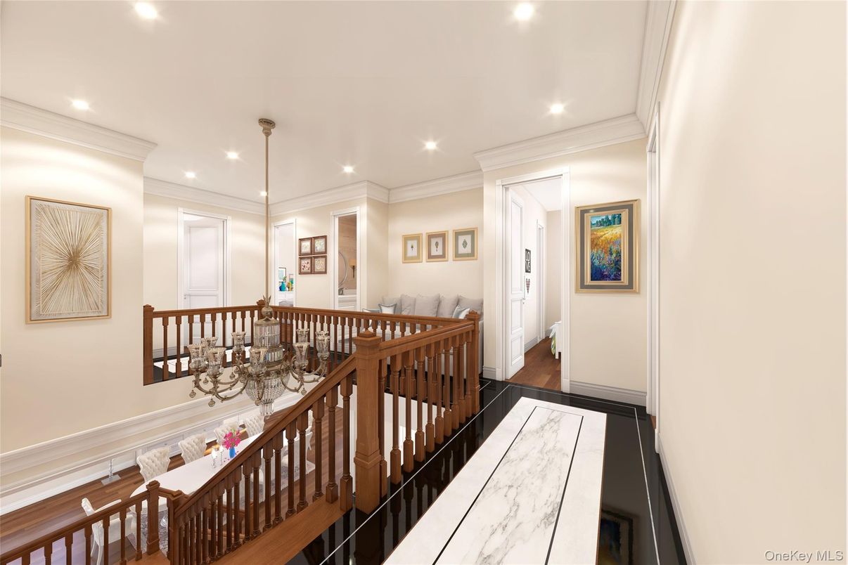 Chandelier, Interior, Pendant Lights, Recessed Lighting, Wood Texture Flooring