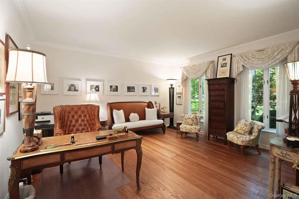 Home Office, Interior, Wood Texture Flooring
