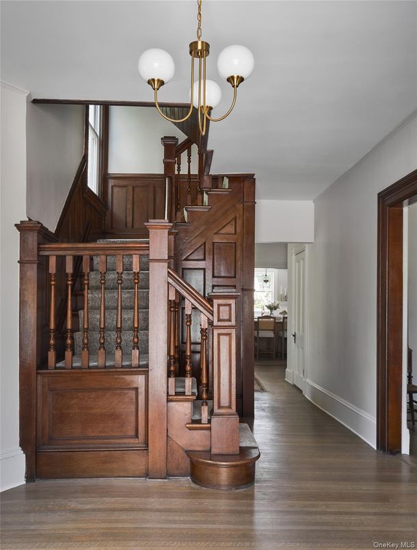 Chandelier, Interior, Wood Texture Flooring