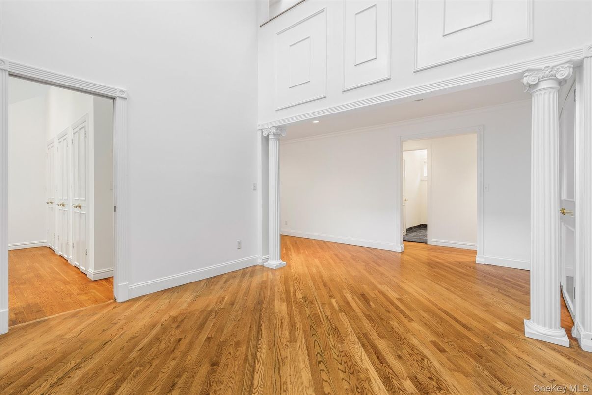 Empty room, Interior, Wood Texture Flooring