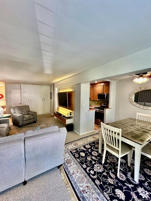 Dining room, Interior, Kitchen, Living room