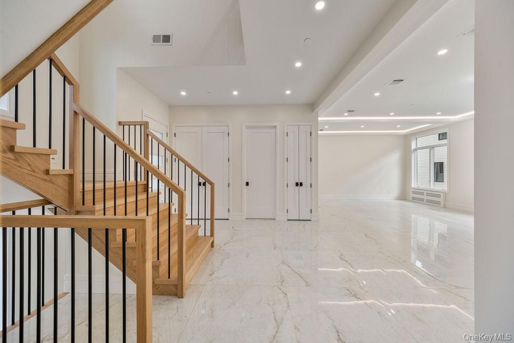 Interior, Marble, Recessed Lighting
