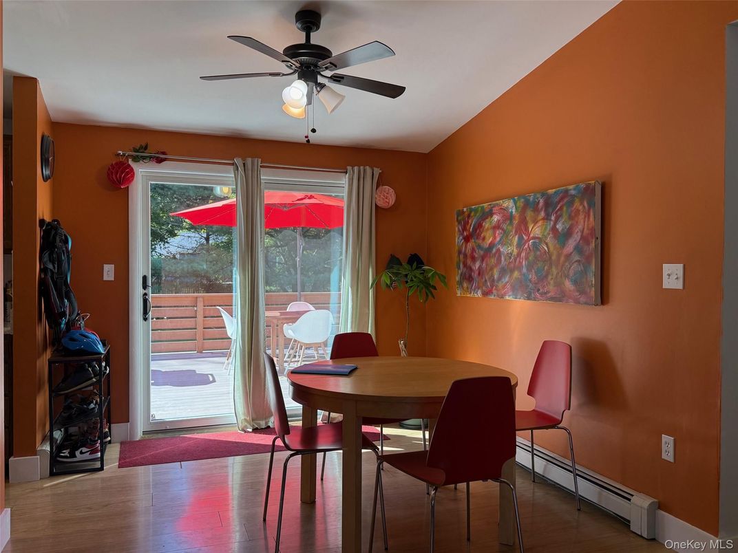 Dining room, Interior, Wood Texture Flooring