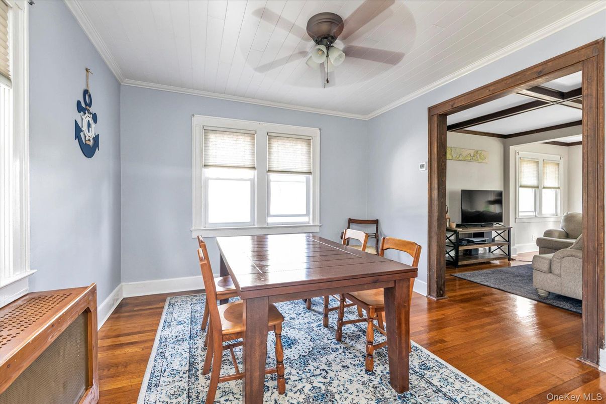 Dining room, Interior, Wood Texture Flooring