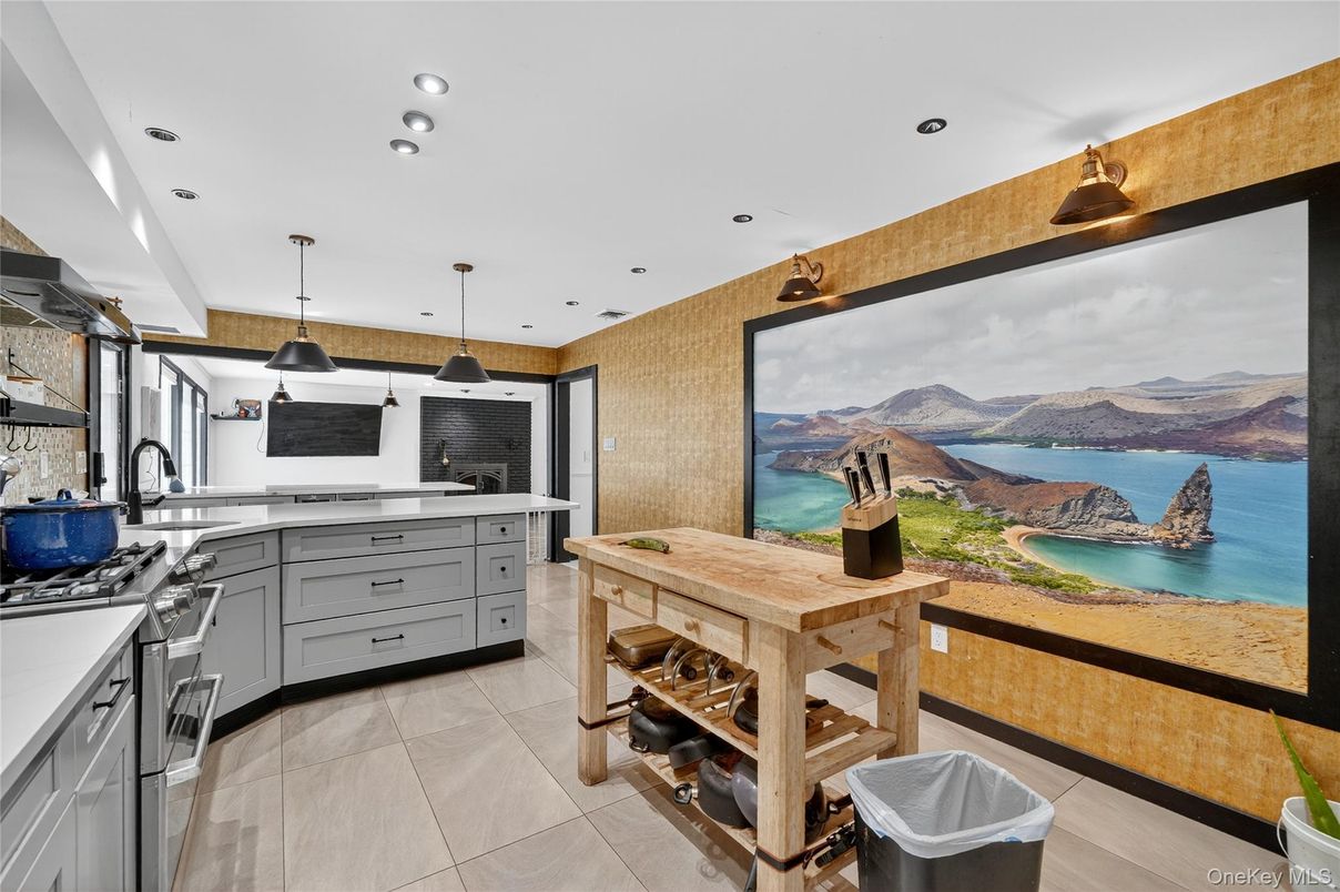 Interior, Kitchen, Pendant Lights, Recessed Lighting, Water