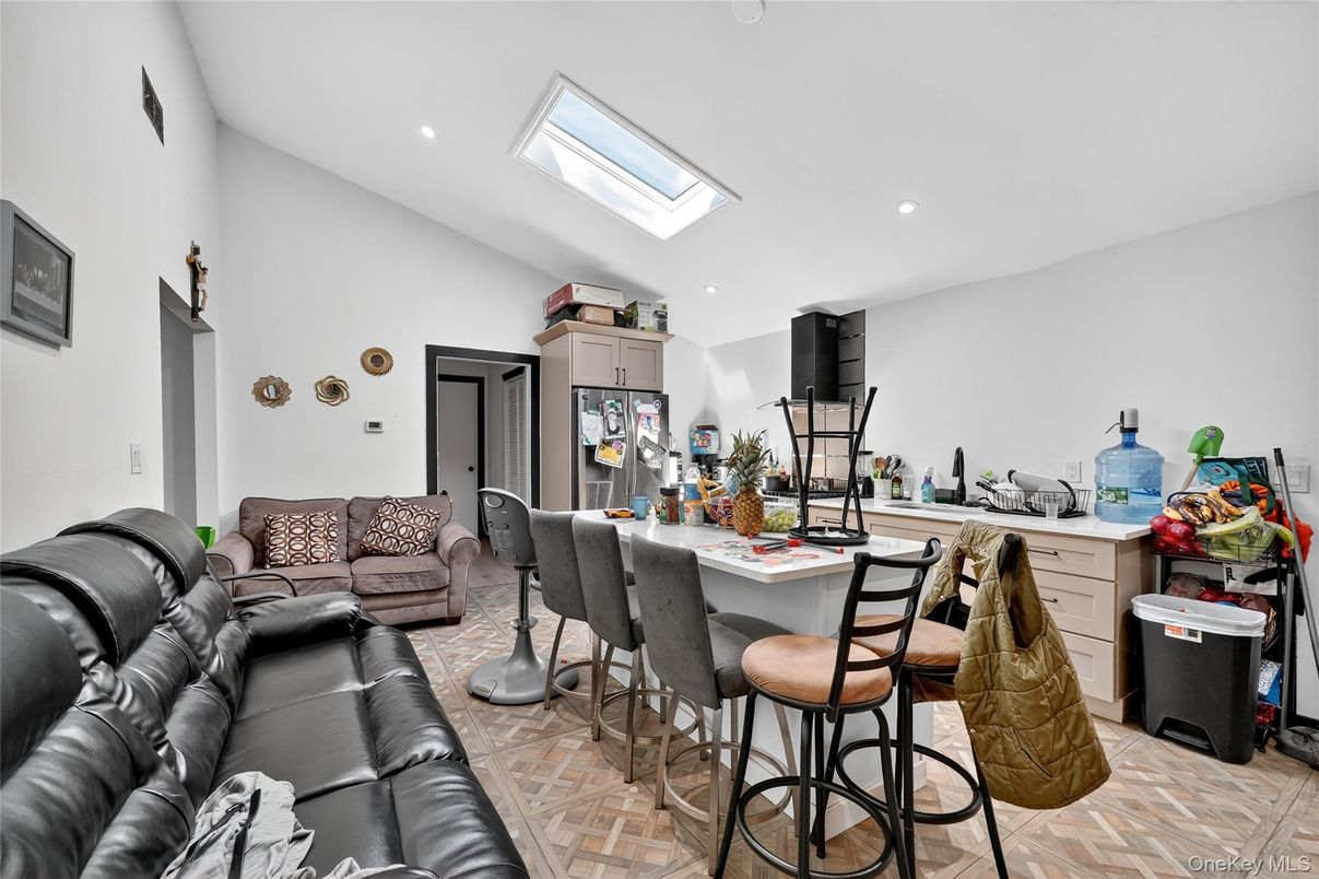 Interior, Kitchen, Living room, Recessed Lighting