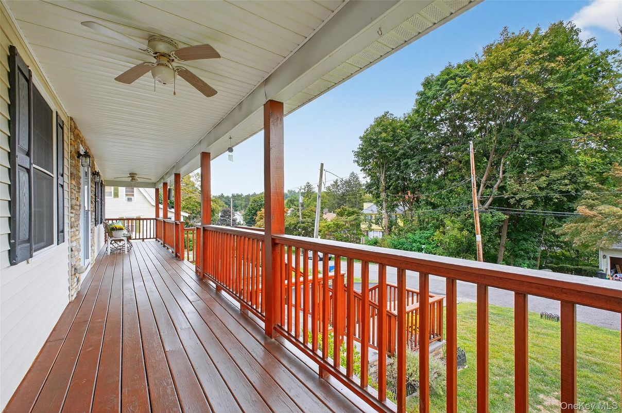 Exterior, Wood Texture Flooring