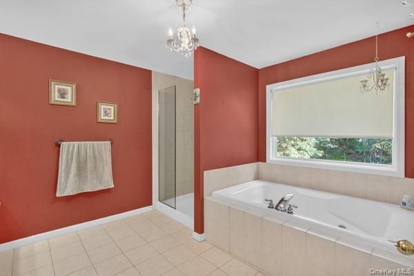 Bathroom, Chandelier, Interior
