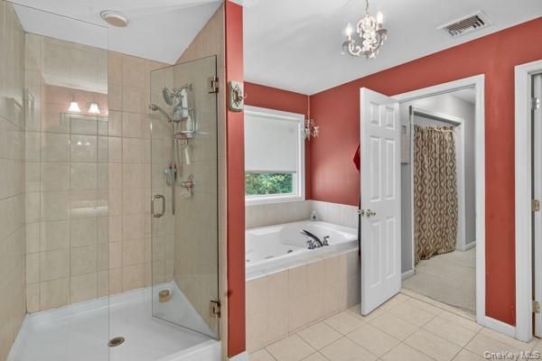 Bathroom, Glass Shower, Interior, Pendant Lights